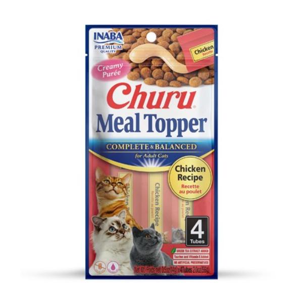 Inaba - CHURU COMPLETE & BALANCED FOR ADULT CATS CHICKEN RECIPE