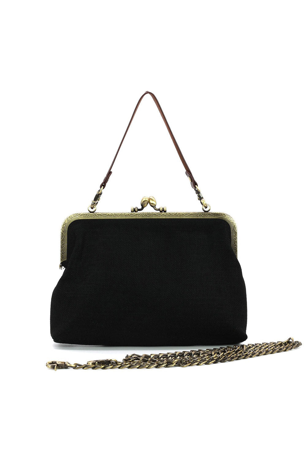 Celestial Mushroom Kiss Lock Bag