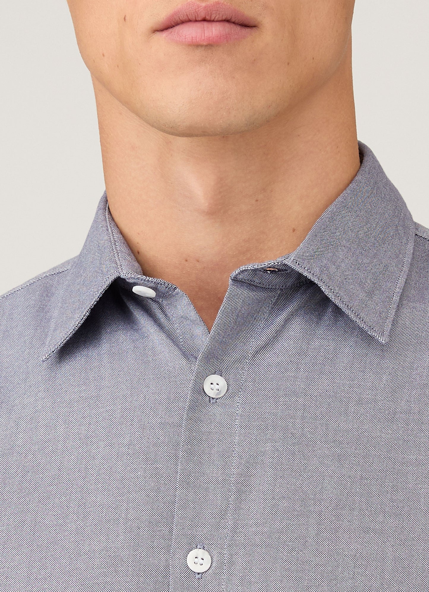 Mens Oxford Shirt In Dark Blue Msht2127 Bunu
