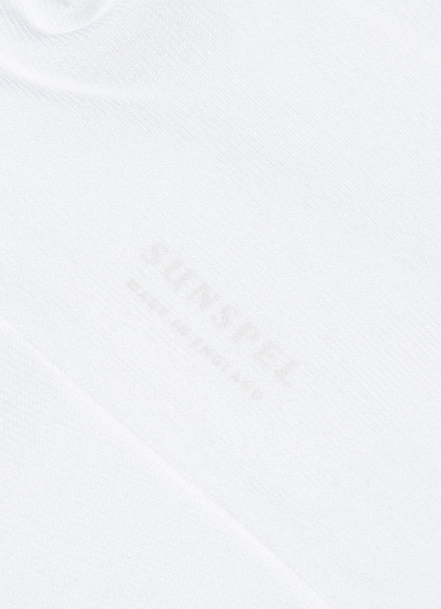 Men's Cotton Socks in White