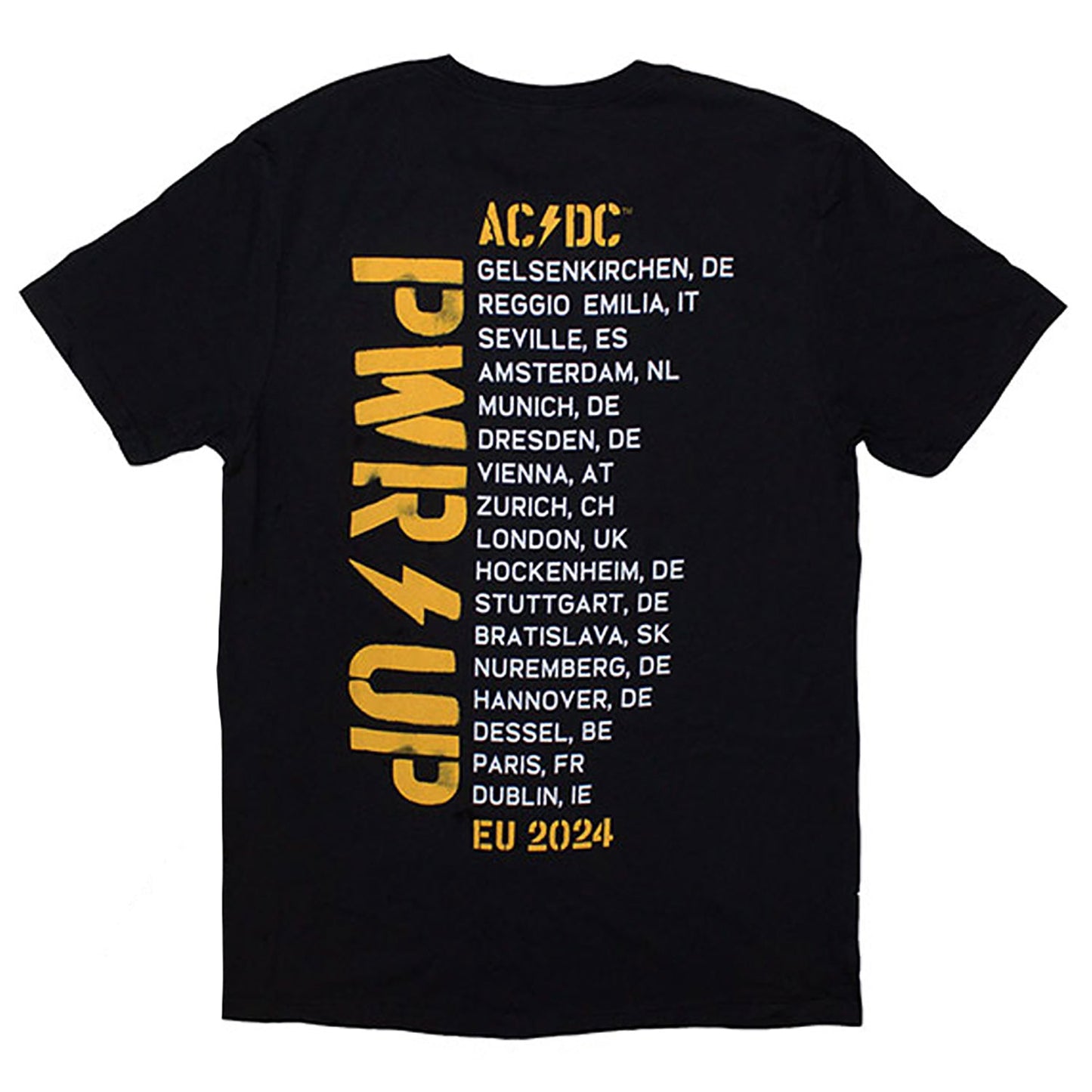 AC/DC Angus Triangle Pwr-up Eu Tour '27 T-shirt
