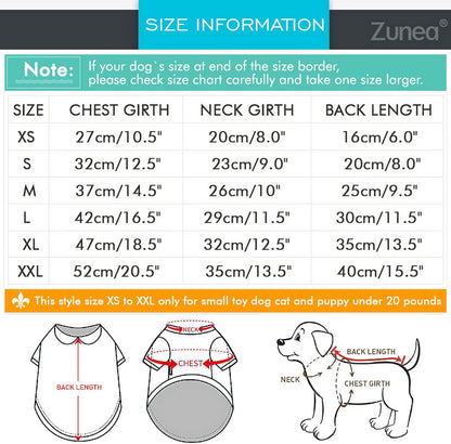 Cozy fleece dog sweater with D-ring - warm winter wear for small breeds & cats (Red)
