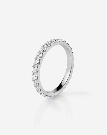 2.5 mm Classic Diamond Band | Platinum