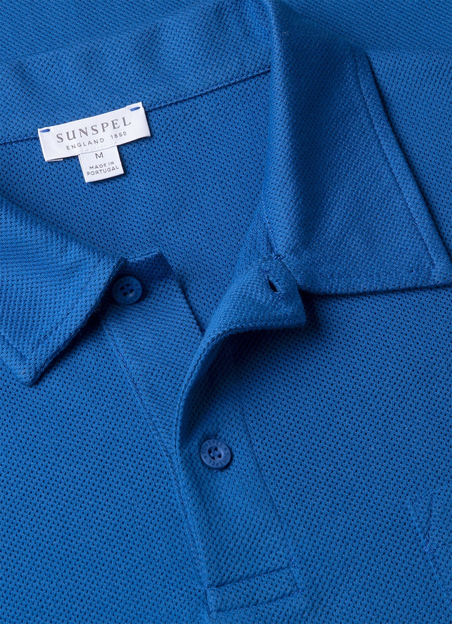 Mens Riviera Polo Shirt In Cobalt Mpol1026 Buwp