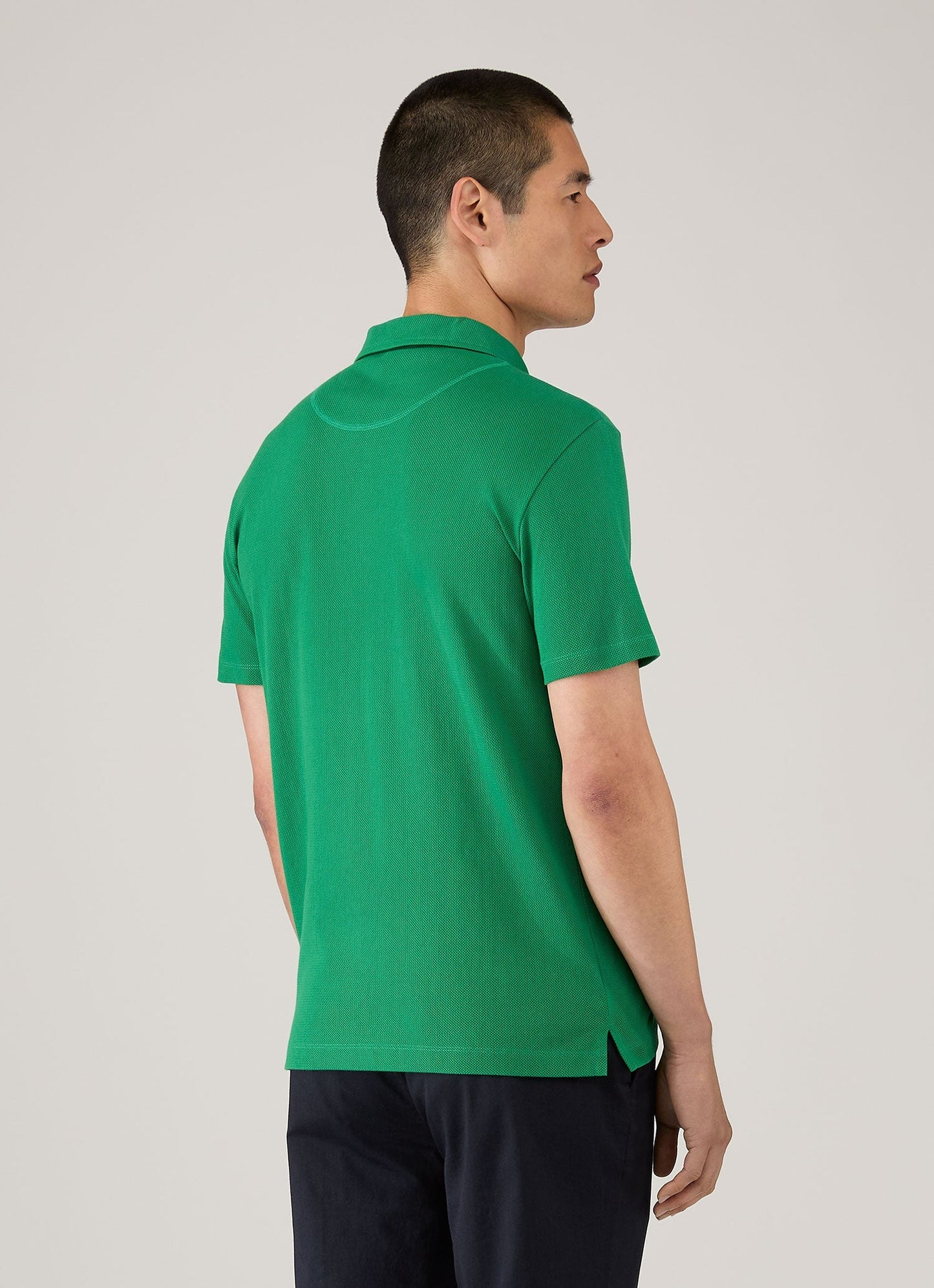 Mens Riviera Polo Shirt In Bright Green Mpol1026 Gnjc
