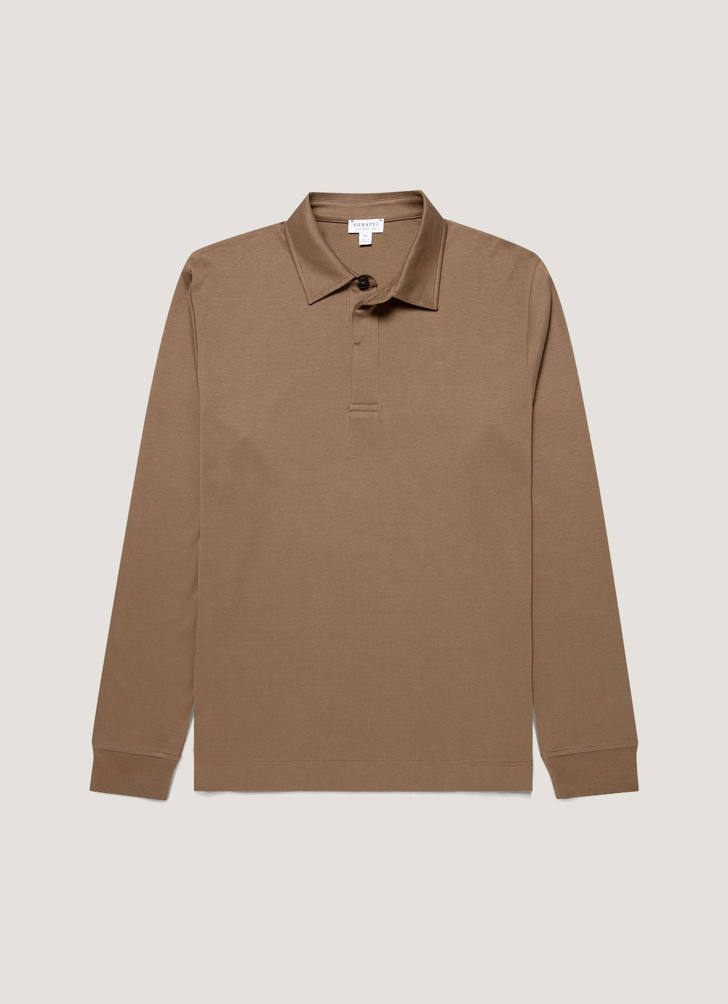 Mens Heavyweight Rugby Polo Shirt In Dark Cedar Mpol1066 Brgr