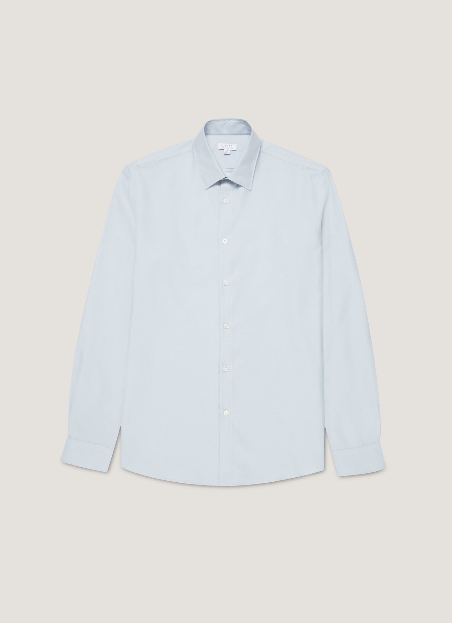 Men's Cotton Cashmere Shirt in Light Blue