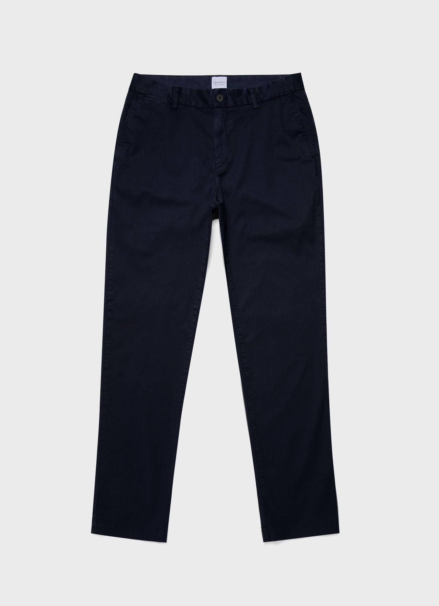 Mens Regular Fit Stretch Chino Navy