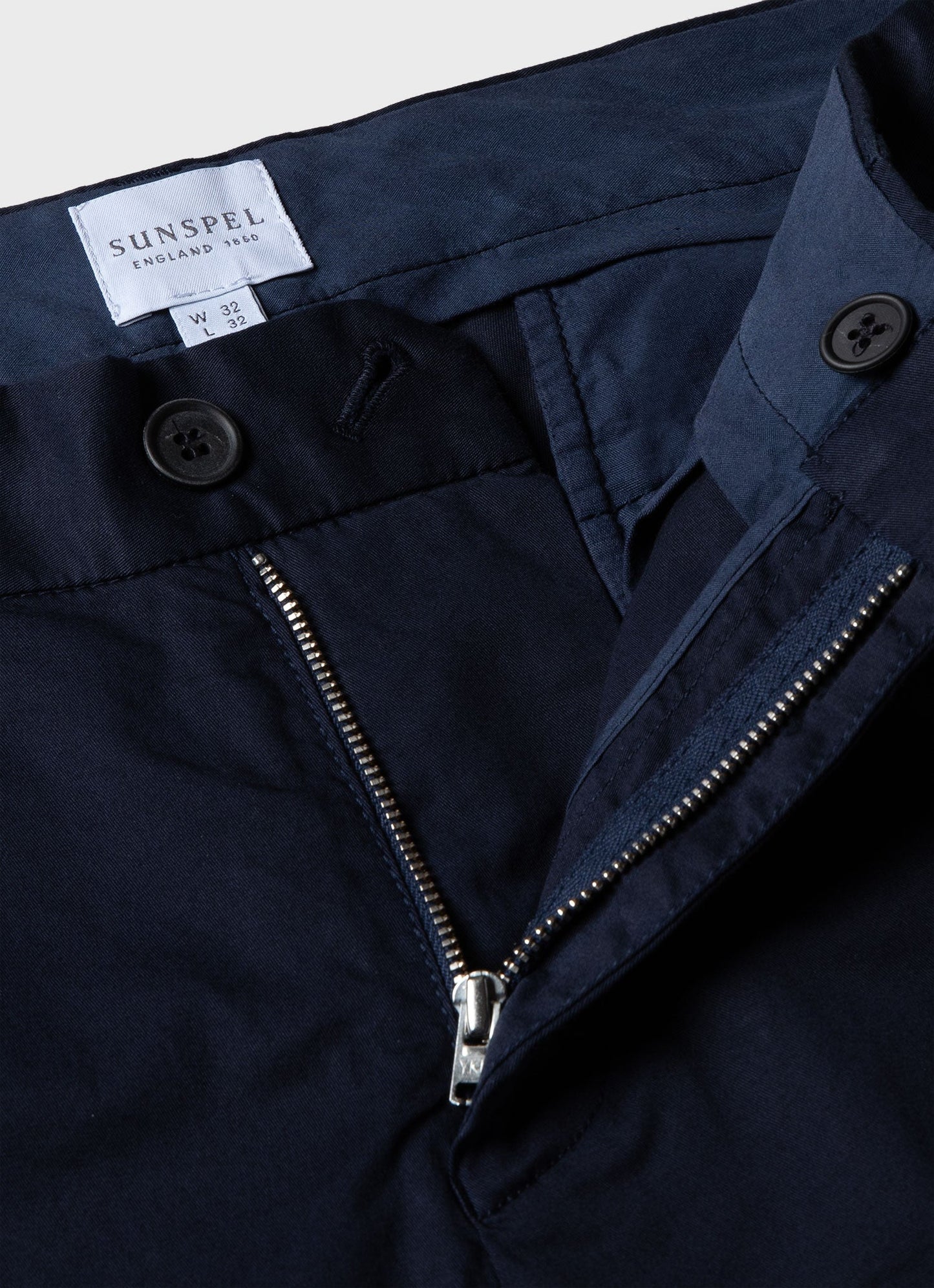 Mens Regular Fit Stretch Chino Navy