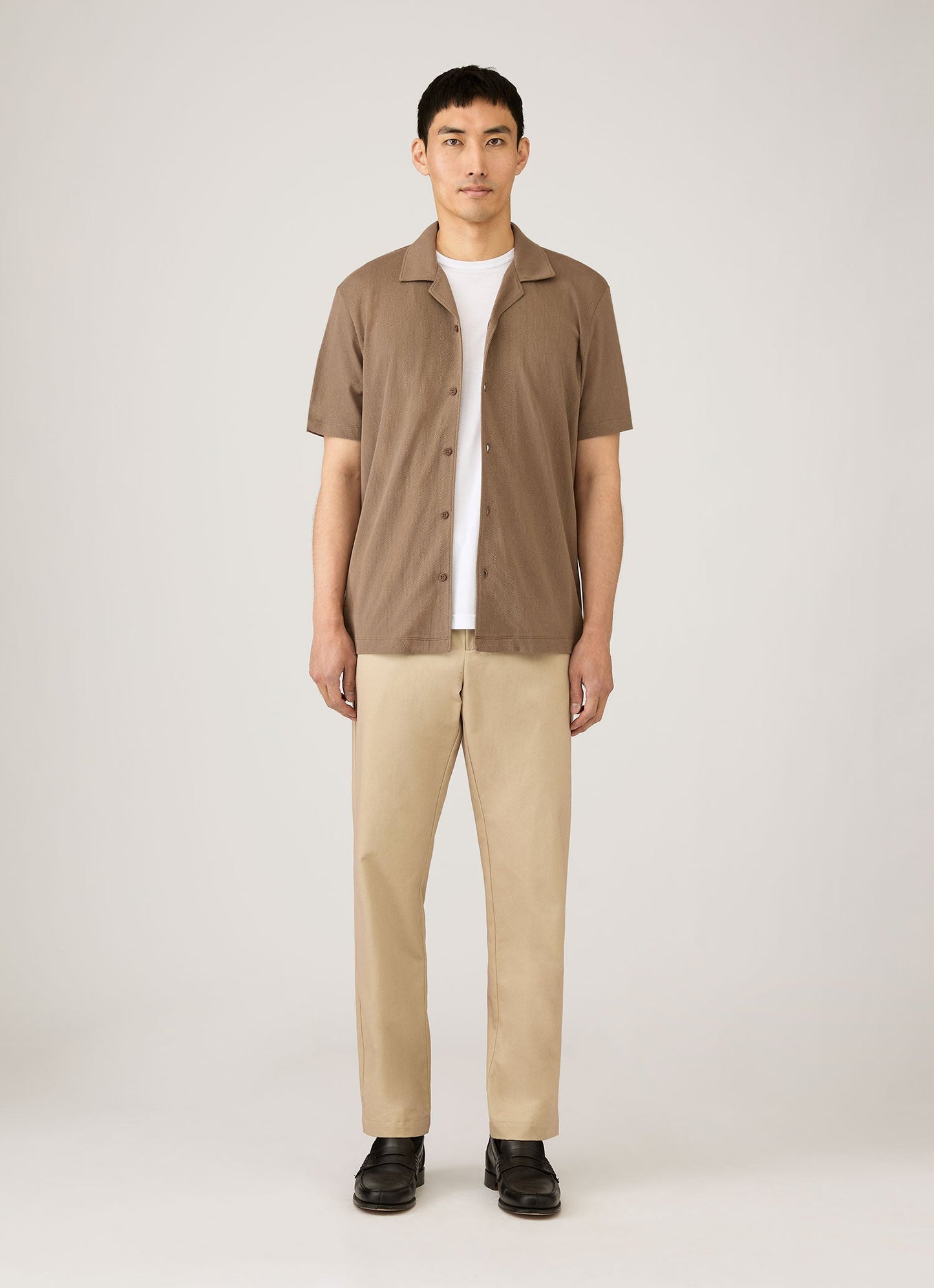 Mens Cotton Drill Trouser In Light Stone Mtrs3129 Whbs