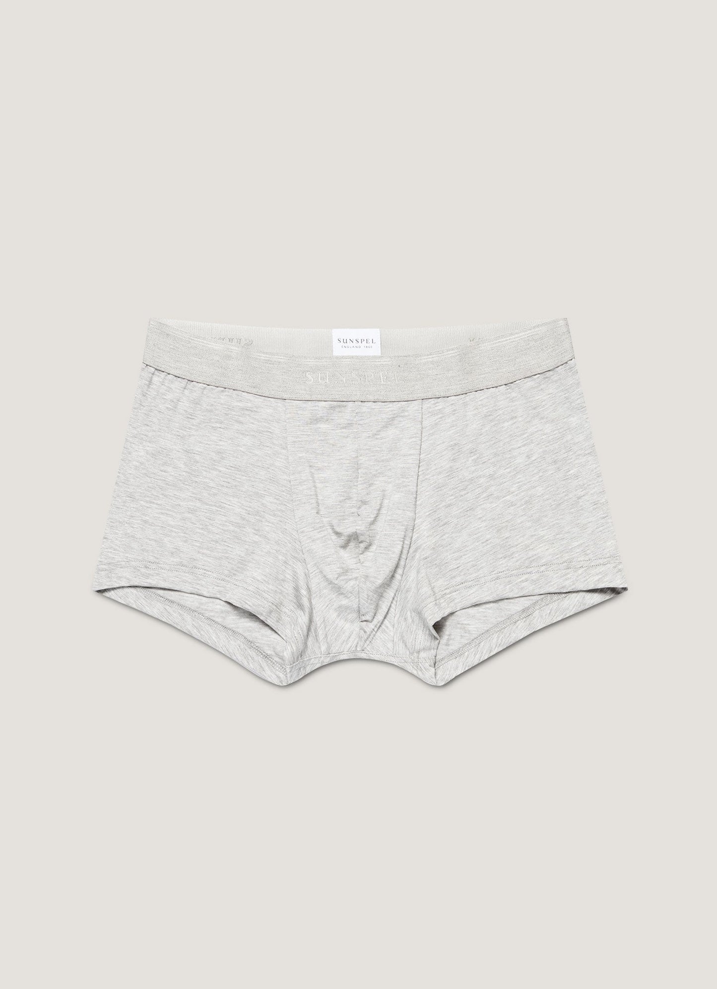 Mens Tencel Trunks In Grey Melange Mtru4621 Gyaa