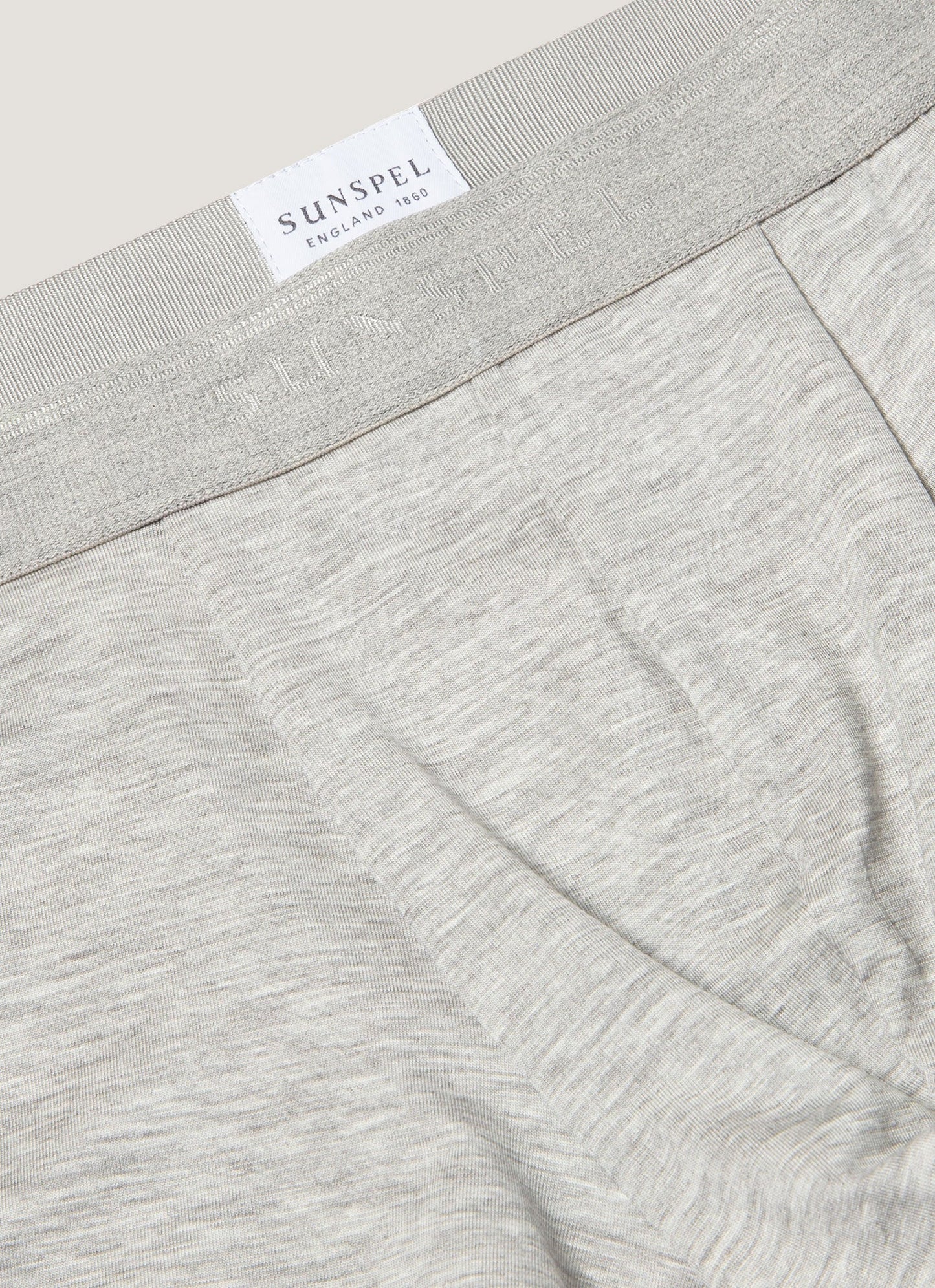 Mens Tencel Trunks In Grey Melange Mtru4621 Gyaa