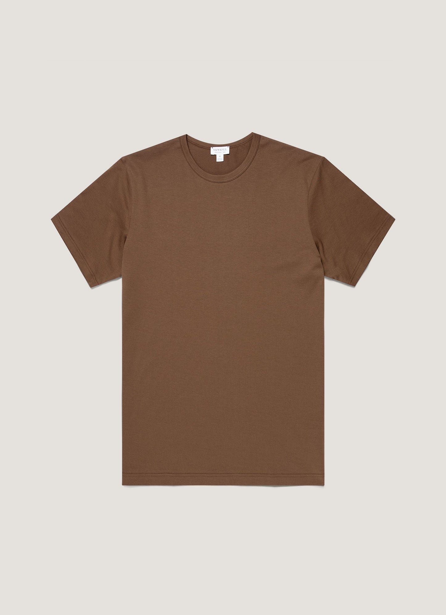 Mens Classic Tshirt In Dark Walnut Mtsh0001 Brgw