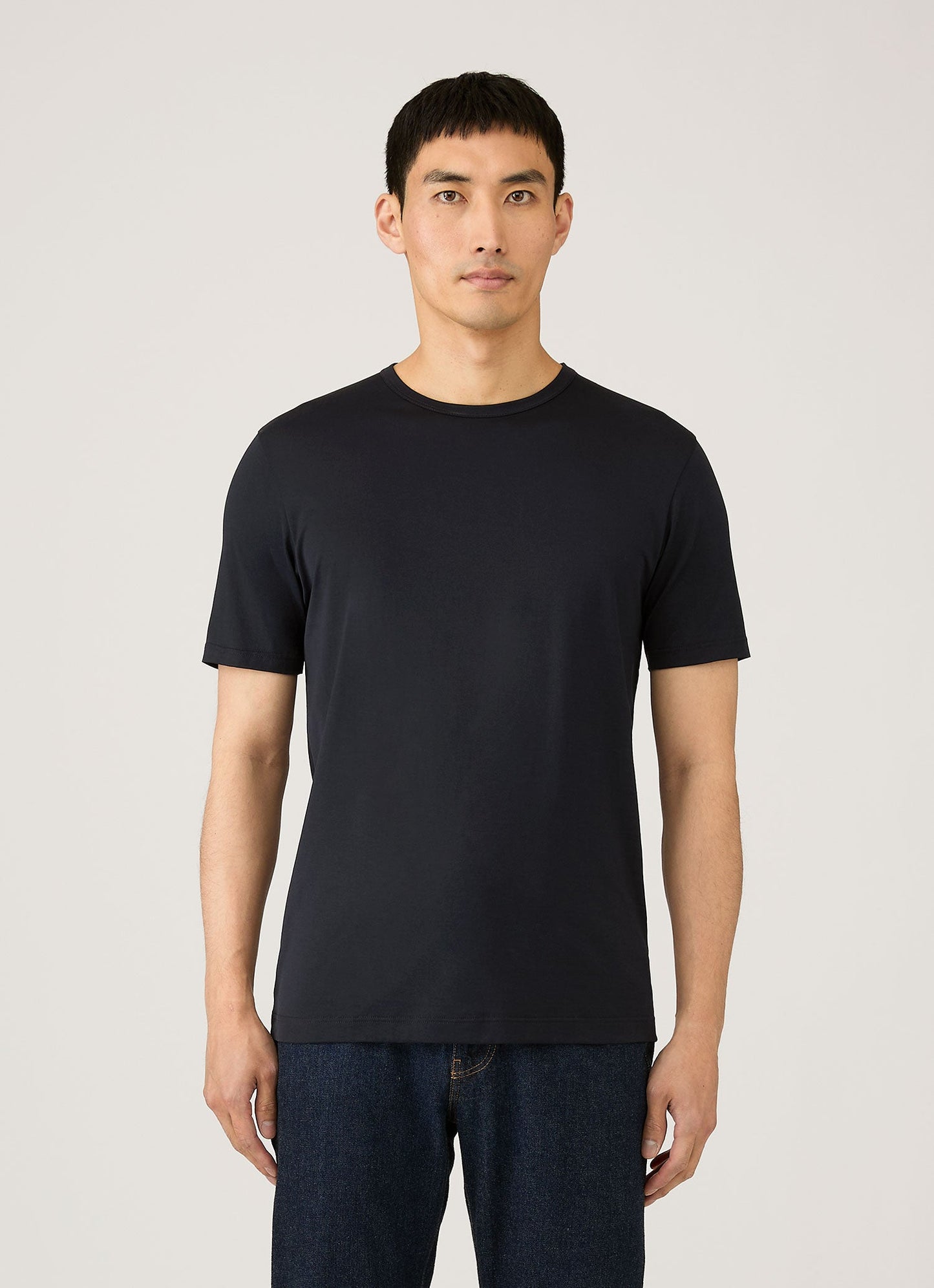 Mens Classic Tshirt In Midnight Navy Mtsh0001 Buvn