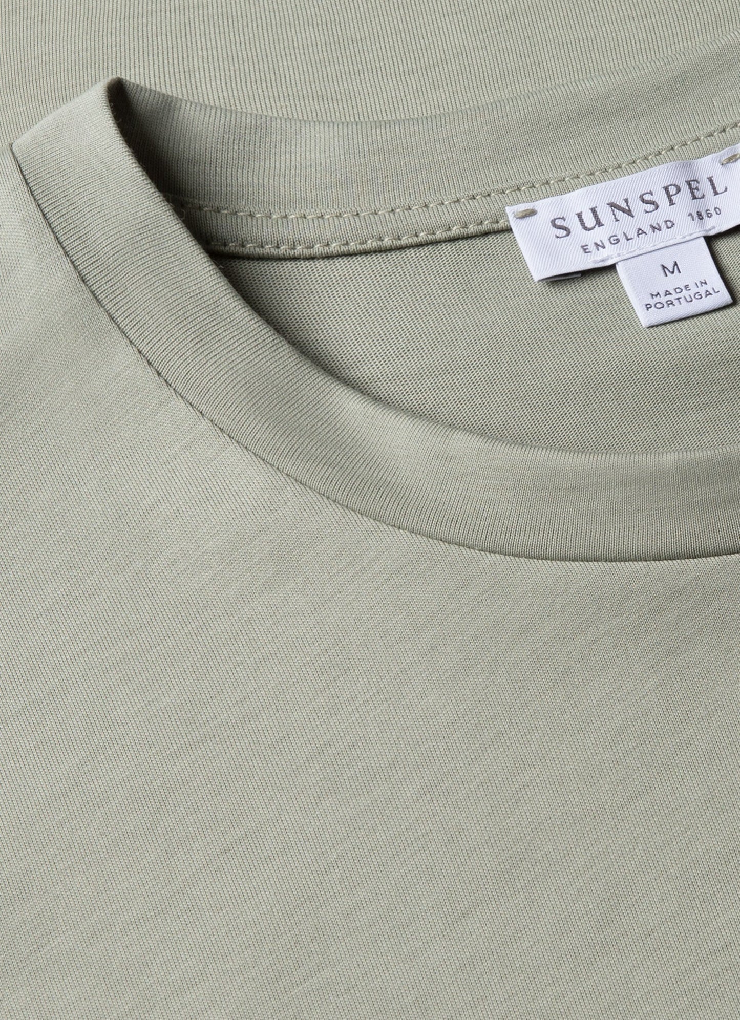 Mens Riviera Midweight Tshirt In Pastel Green Mtsh0007S Gnii